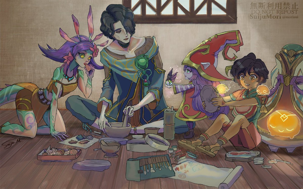 「これもさしあげますわ！」
#LeagueOfLegendsFanArt