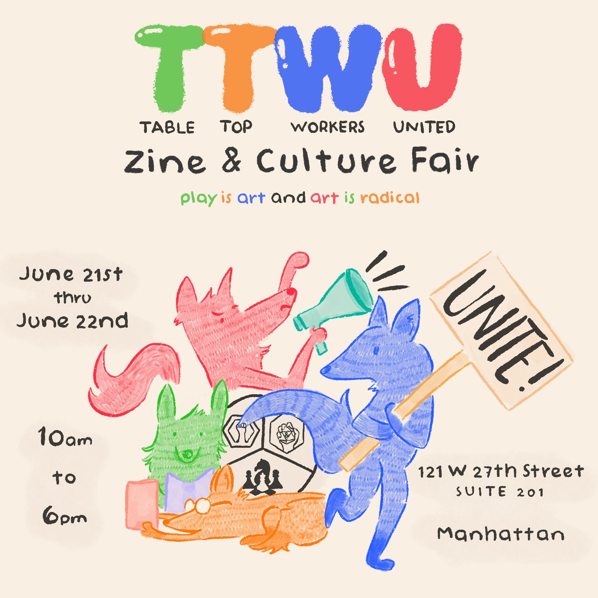 Tabletop Workers United tweet media