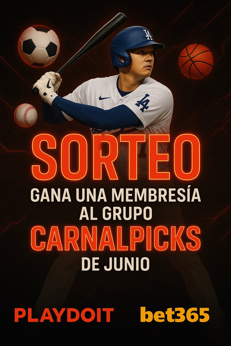 🎉 ¡SORTEO por los primeros 50 seguidores! 🎉
Vamos creciendo y queremos celebrarlo con una membresía al grupo CarnalPicks de junio 🧠💵

✅ Dale LIKE
🔁 Haz RT
👥 Invita a un amigo a seguir la cuenta y tendrás más oportunidades de ganar

📆 El ganador se anuncia el jueves 5 de