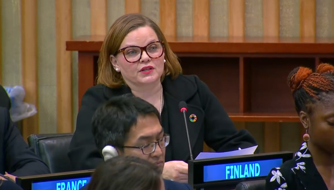 Finland's Mission to the UN 🇫🇮🇺🇳 (@finlandun) on Twitter photo Finland's Deputy DG for Development Policy <a href="/LauratuuliaL/">Lauratuulia Lehtinen</a> delivered a statement on behalf of 🇩🇰🇫🇮🇮🇸🇳🇴🇸🇪 at the 2025 Annual Session of the <a href="/UNDP/">UN Development</a> <a href="/UNFPA/">UNFPA</a> <a href="/UNOPS/">UNOPS</a> Executive Board.
In today’s complex global landscape, UNFPA's normative and operational efforts are more needed than ever. Finland's Deputy DG for Development Policy <a href="/LauratuuliaL/">Lauratuulia Lehtinen</a> delivered a statement on behalf of 🇩🇰🇫🇮🇮🇸🇳🇴🇸🇪 at the 2025 Annual Session of the <a href="/UNDP/">UN Development</a> <a href="/UNFPA/">UNFPA</a> <a href="/UNOPS/">UNOPS</a> Executive Board.
In today’s complex global landscape, UNFPA's normative and operational efforts are more needed than ever.