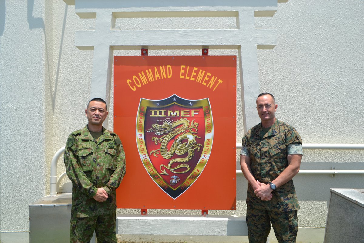 ［レア！］MNFーI 最先任上級曹長　チャレンジ 中村 #陸上総隊 最先任上級曹長は、第3海兵機動展開部隊（Ⅲ MEF）を