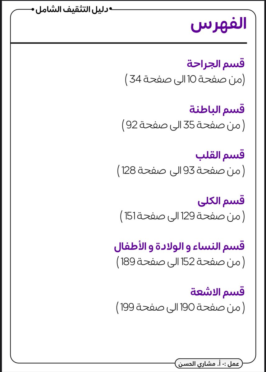 VGMS_S's tweet photo. اخيرًا اقدر اقول انو الدليل صار جاهز 
اقدم لكم " دليل التثقيف الشامل "
وبحكم انو صرت اخصائي الحمدالله الملف هذا ساعدني بشكل جدًا كبير في فترة التدريب 
ليش سويته لأنو فعليا عانيت في فكرة اني القى معلومة موثوقة و متناسبه مع ثقافتنا 

https://t.co/5hPIrAS27T

بالتوفييق 💜
ALT https://t.co/k6H19rYFLW