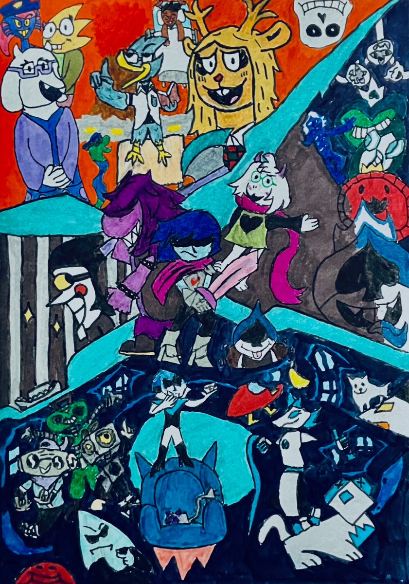 Stink046's tweet image. DELTARUNE TOMMOROW #deltarunetomorrow 
#DeltaruneFanart 
#DELTARUNE