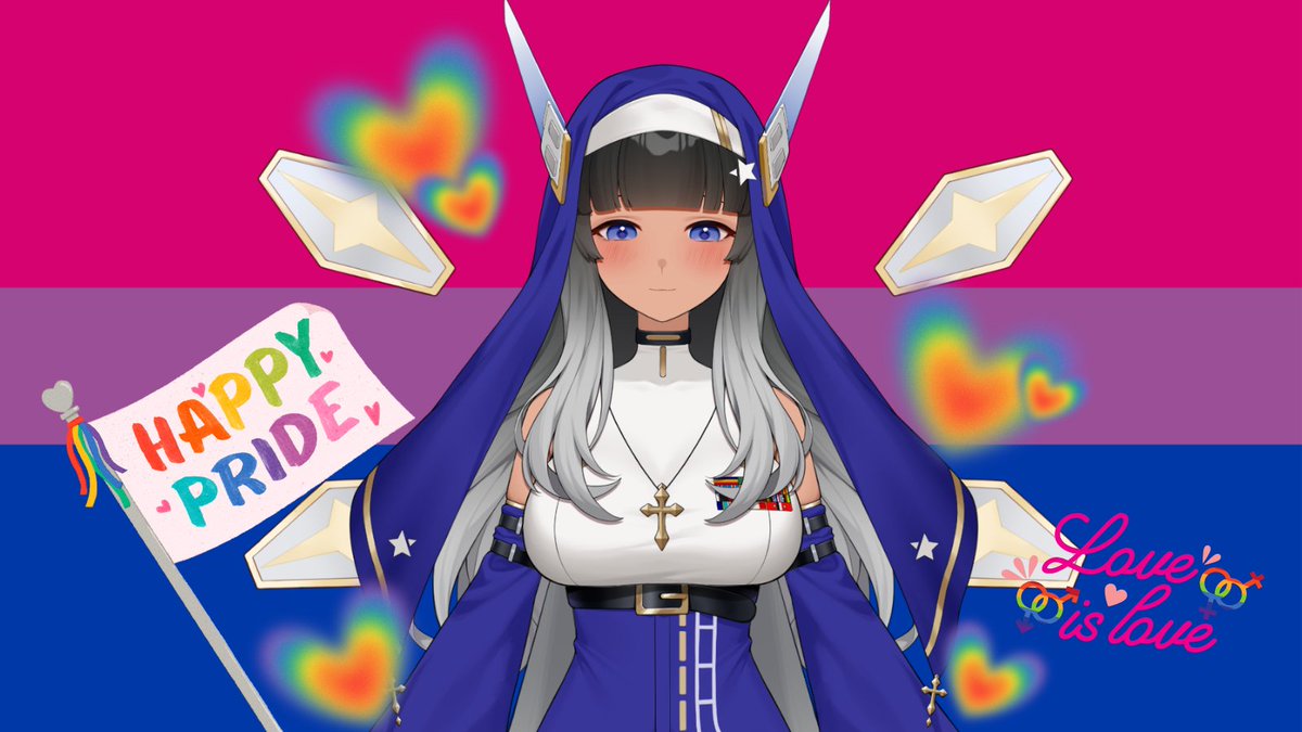 Happy pride month my dear sailors! 🏳️‍🌈🩷💜💙🌈