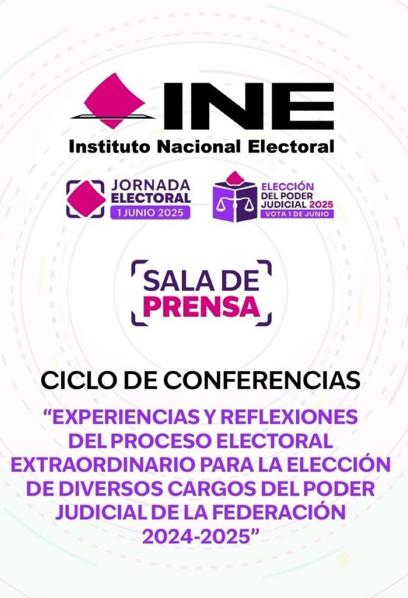 @INEMexico (@inemexico) on Twitter photo 🗳️La Consejera Electoral <a href="/RitaBellLpz/">Rita Bell López V</a> ofrece una conferencia sobre quejas y denuncias en el marco de la #ElecciónJudicial
Síguela aquí: youtube.com/watch?v=lrIRJl… 🗳️La Consejera Electoral <a href="/RitaBellLpz/">Rita Bell López V</a> ofrece una conferencia sobre quejas y denuncias en el marco de la #ElecciónJudicial
Síguela aquí: youtube.com/watch?v=lrIRJl…