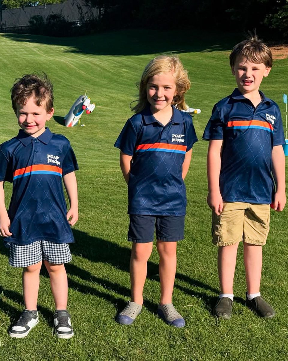 So many things to smile about when playing PGA Jr. League! 🙌⛳️ 

📸: Charlie Yates Golf Course