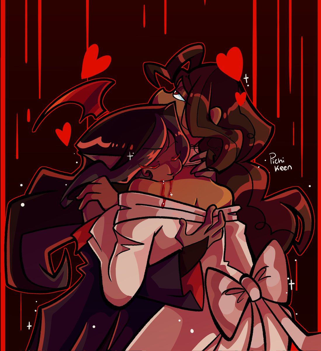 Happy pride month have toxic vampire yuri