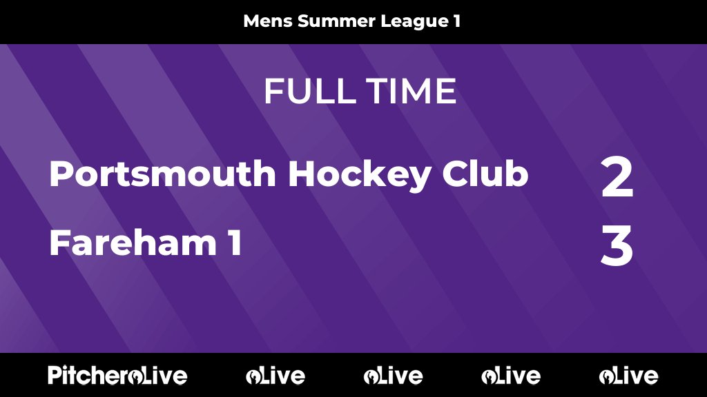 FULL TIME: Portsmouth Hockey Club 2 - 3 Fareham 1
#PORFAR #Pitchero
portsmouthhc.co.uk/teams/260845/m…