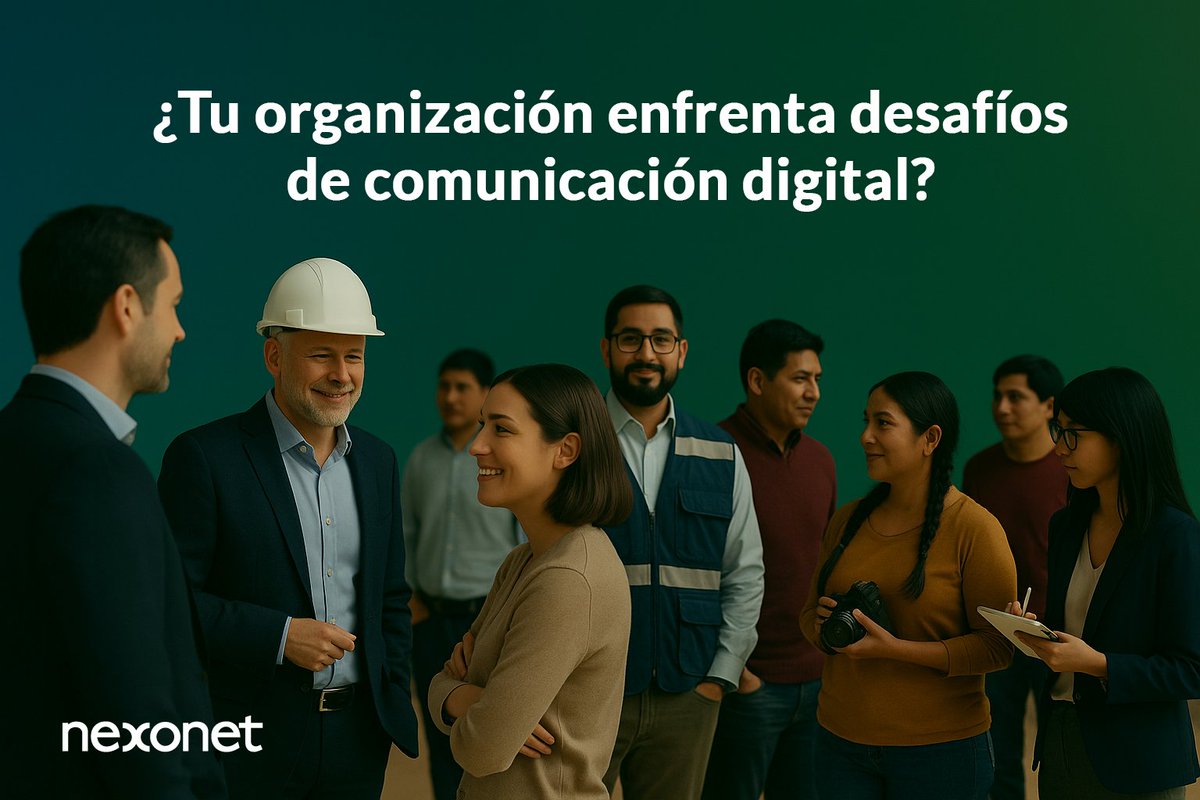 nexonet's tweet photo. ¿Tu organización enfrenta desafíos de comunicación digital?

En Nexonet trabajamos con sectores que requieren precisión, transparencia y capacidad de respuesta.
Minería, energía, educación, desarrollo social y más.
https://t.co/AK1LY50f1B https://t.co/rdwH4iAEeE