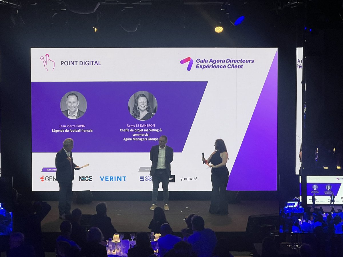 Agora_Managers's tweet image. #GalaExperienceClient a fait sensation sur les #réseaux ! Il est temps de vous présenter en images la très belle performance de cette 12e édition avec Romy LE DAHERON et Jean-Pierre PAPIN ! #GalaExperienceClient