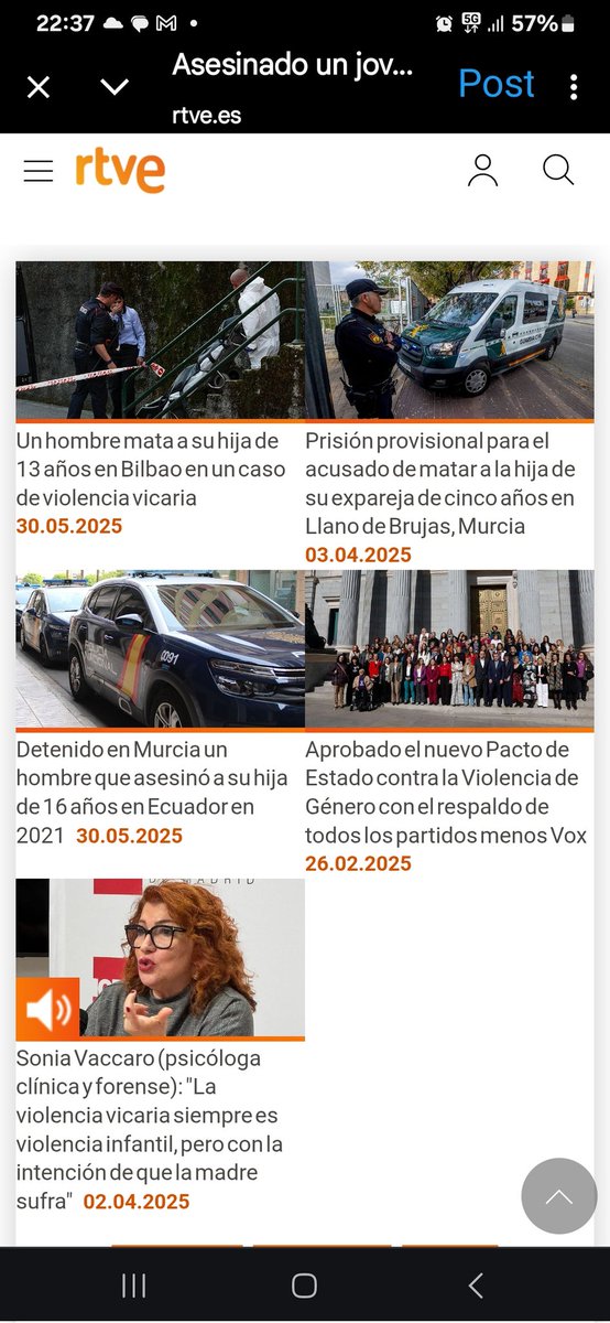 Nuevo R.Decreto creando 50 plazas/jueces + 42/ fiscales para reforzar secciones de Violencia sobre la Mujer,más allá de la ViolGénero en pareja.
Insuficiente,ante lo que sufren, quienes además son borradas como sujeto de derechos en base al sexo.rtve.es/noticias/20250…