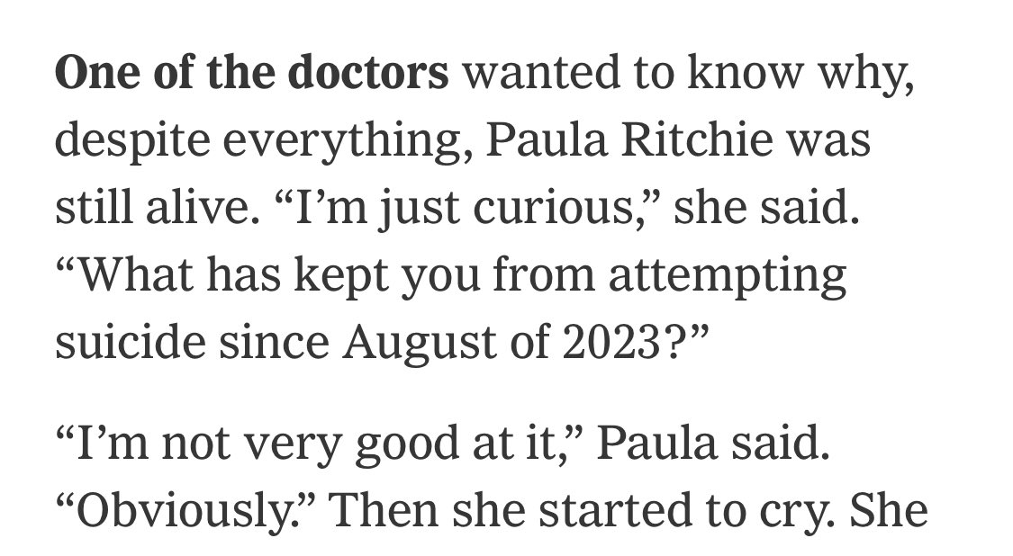 everyone involved in this article should be shot, this doctor especially