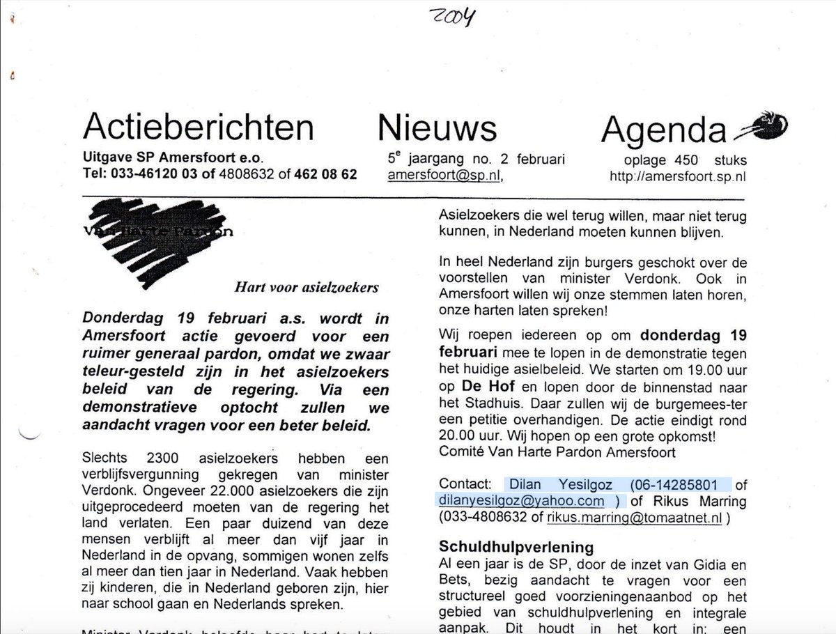 Henk Otten (@hendrikotten3) on Twitter photo Dat <a href="/DilanYesilgoz/">Dilan Yesilgöz - Zegerius</a> weigerde haar handtekening te zetten onder het 10 punten asielplan van <a href="/geertwilderspvv/">Geert Wilders</a> (waar 80% van NL achter staat) is niet zo gek. Dilan organiseerde in het verleden, Nota Bene voor de SP, demonstraties tegen het asielbeleid van <a href="/VVD/">VVD</a> minister Rita Verdonk. Dat <a href="/DilanYesilgoz/">Dilan Yesilgöz - Zegerius</a> weigerde haar handtekening te zetten onder het 10 punten asielplan van <a href="/geertwilderspvv/">Geert Wilders</a> (waar 80% van NL achter staat) is niet zo gek. Dilan organiseerde in het verleden, Nota Bene voor de SP, demonstraties tegen het asielbeleid van <a href="/VVD/">VVD</a> minister Rita Verdonk.