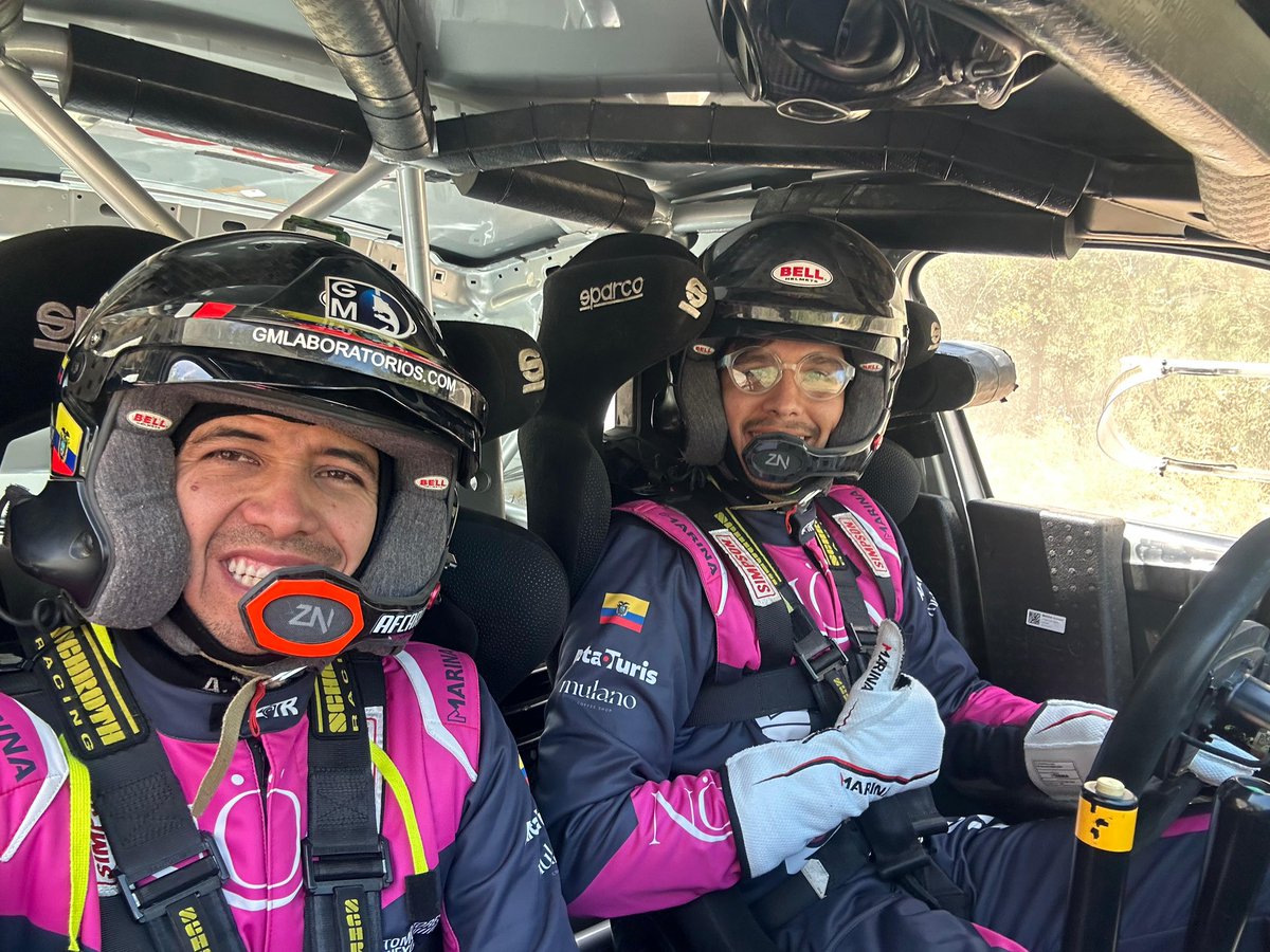 mundotuercaecu's tweet photo. El piloto Alejandro Martínez y su copiloto Andrés Felipe Carpio, están haciendo las pruebas a su Skoda Fabia Rally2, para correr el Rallye Reino de León 5 y 6 de junio. Mismo que tiene tripulaciones de México, Ecuador, Paraguay, Brasil, Gran Bretaña, Alemania y Rusia. https://t.co/LUgcPBQ1eI