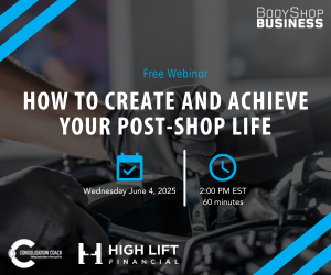 🚗 Ready for life after the shop?
Join us Wednesday, June 4 at 2pm ET for a free webinar on building business value, setting personal goals &amp; planning your transition. Register now: bit.ly/43ZgEqK