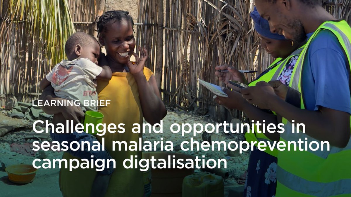 Malaria Consortium’s new learning brief explores the first digitalised SMC campaign in Nampula, Mozambique in 2024, which helped deliver SMC drugs to 1.5M children, offering insights into challenges and opportunities for future scale-up.

Learn more: qrcd.org/8nxY