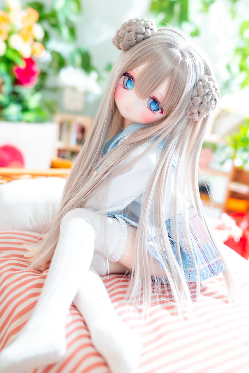 イヴ『おにぃ。。一人で通学やだ。。途中までついてきてほしい。。🥺✨』

イヴちゃんは甘えん坊‼️✨

#ほかぽ姫
#木茶動物園