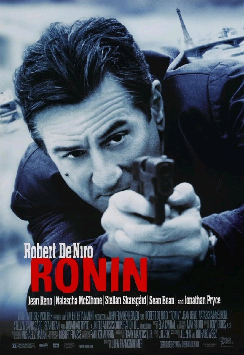 "Got the swag, kept the money, job well done, that's a fact, that is a FACT!"

#NowWatching RONIN (1998) 🎬