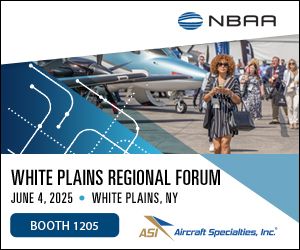 ASI_Brake's tweet image. ASI is thrilled to participate in the NBAA White Plains Regional Forum. Visit us at booth 1205 to connect! #NBAA #BusinessAviation