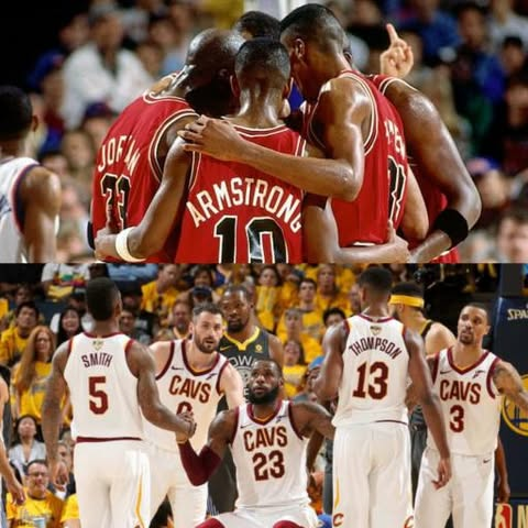 YostinNBA's tweet photo. Los Bulls 1991 en el este:

-eliminaron un equipo de 39-43
-eliminaron a un equipo de 44-38
-eliminaron a un equipo de 50-32

Los Cavs 2018 en el este:

-eliminaron un equipo de 48-34
-eliminaron un equipo de 59-23
-eliminaron un equipo de 55-27

Un este es criticado, el otro no. https://t.co/BlSicyCfBl