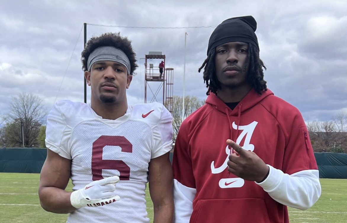 Rolling right along…

Alabama is expecting double-digit official visitors this weekend.

Five-star No. 1 CB commit Jorden Edmonds, five-star No. 1 LB Xavier Griffin &amp; five-star No. 3 S Jireh Edwards headline the June 6-8 group. 

Early Look: bit.ly/43UMe8V
