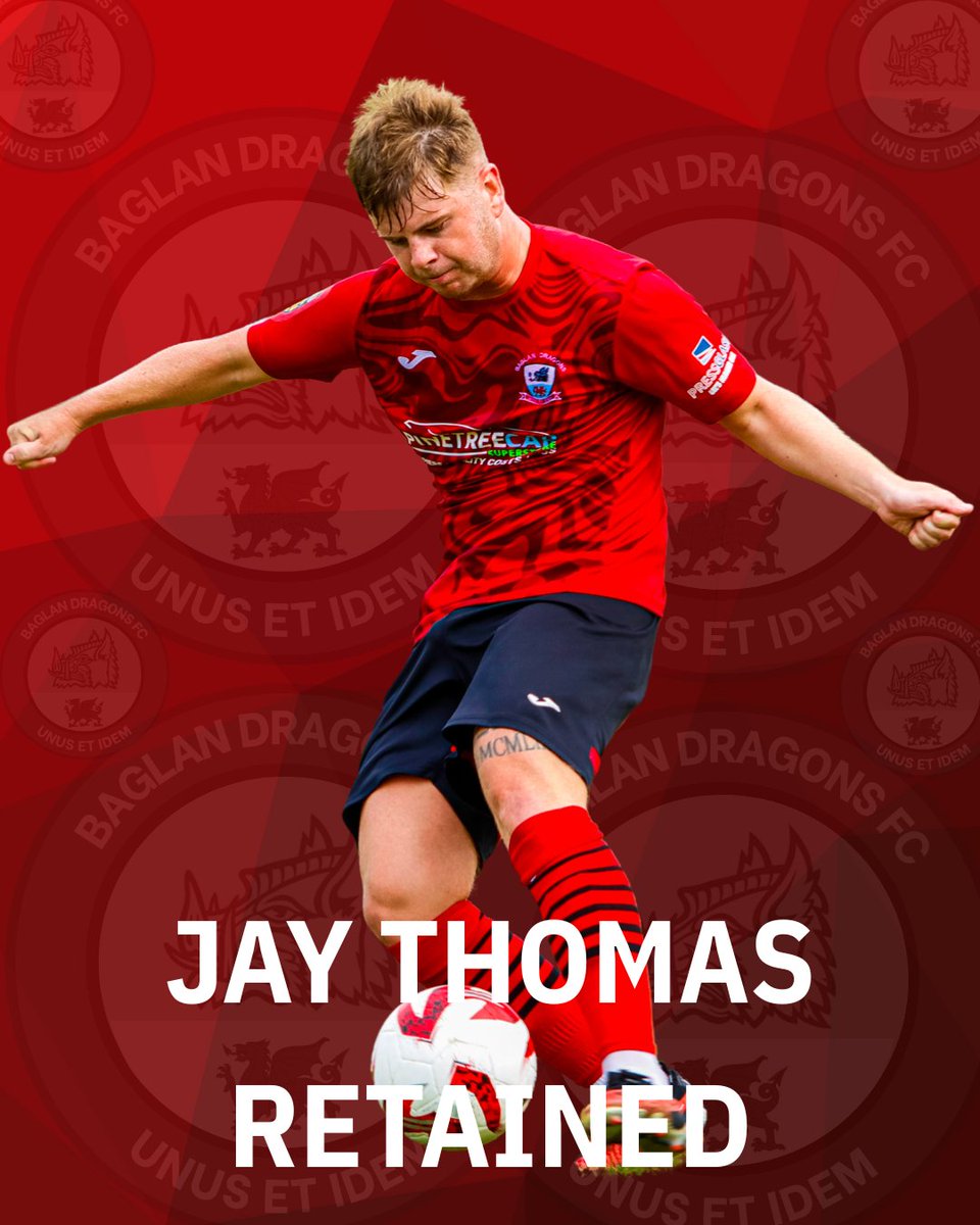 We're delighted to confirm Jay's commitment to next season

Jay struggled with injury last season but is keen to hit the ground running in July.

Jay has bags of ability and we can't wait to see him in Baglan colours again next season