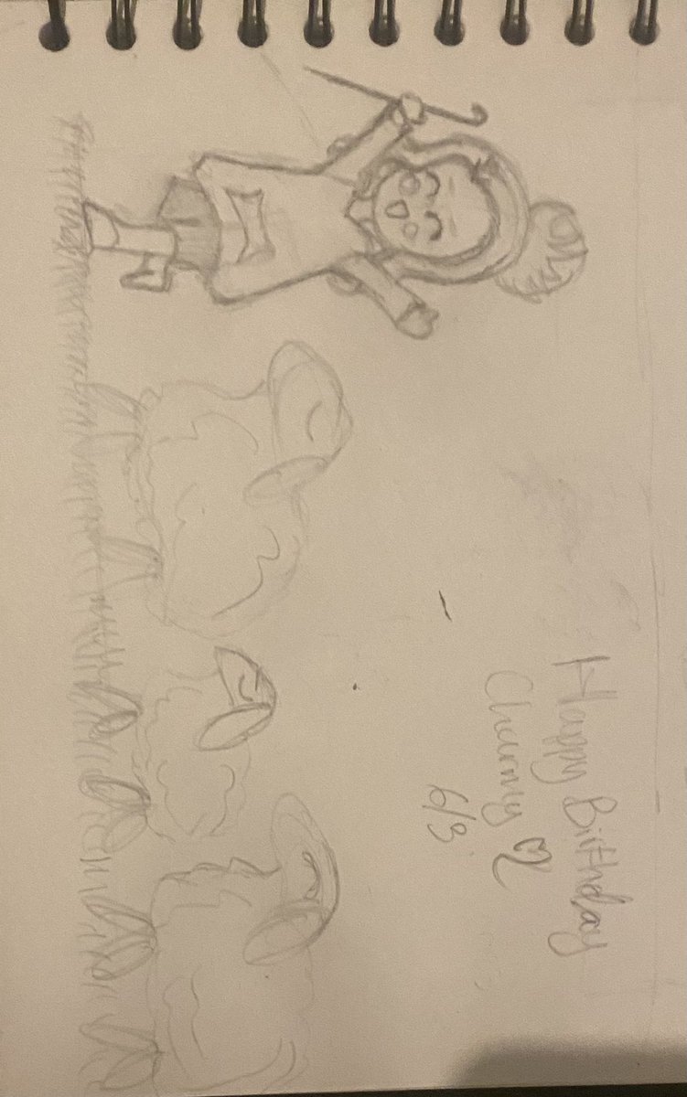 cottonlkt's tweet image. HAPPY BIRTHDAY MY CHEF 🤍
Sorry for the late birthday art 😔#BlackClover #charmypappitson