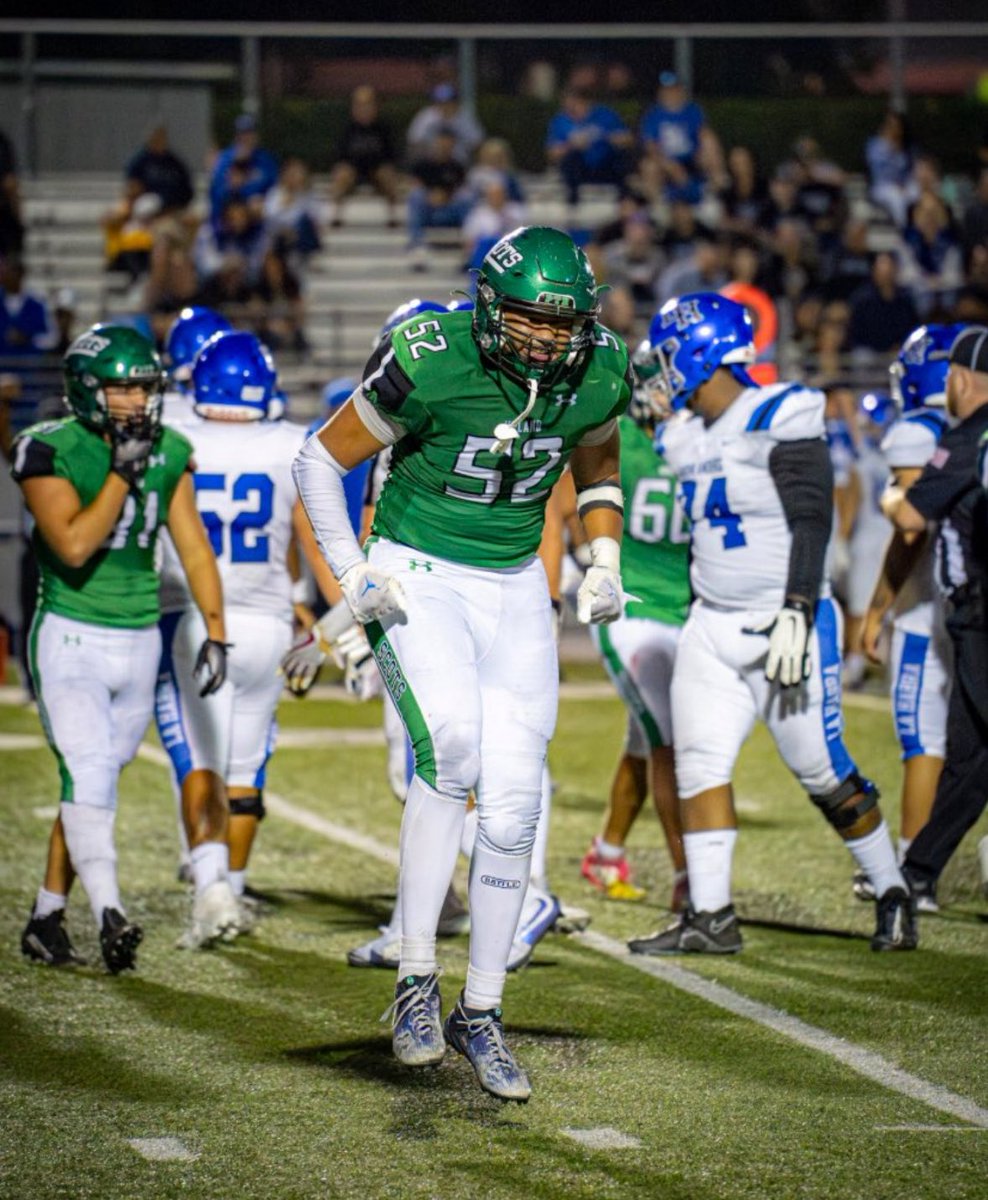 Zachary Good (@coachzackgoodfb) on Twitter photo Player Profile:
Oscar Hernandez <a href="/0_next_up/">Oscar Hernandez</a> , DL, Upland HS, CA
H.H 3 Star
6’4, 255 lbs, 3.0 GPA '26
1 Offer: UT- Martin
Hernandez is a high motor DL who is active in both pass and run game. He has great length and uses his hands violently to get off blockers! He can play Player Profile:
Oscar Hernandez <a href="/0_next_up/">Oscar Hernandez</a> , DL, Upland HS, CA
H.H 3 Star
6’4, 255 lbs, 3.0 GPA '26
1 Offer: UT- Martin
Hernandez is a high motor DL who is active in both pass and run game. He has great length and uses his hands violently to get off blockers! He can play