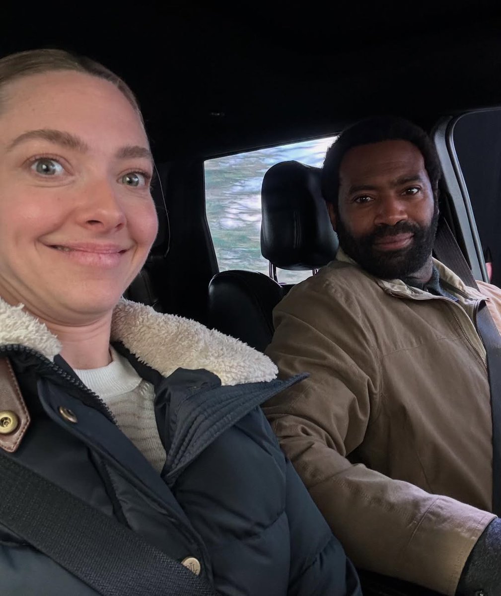 Amanda Seyfried behind the scenes of Long Bright River