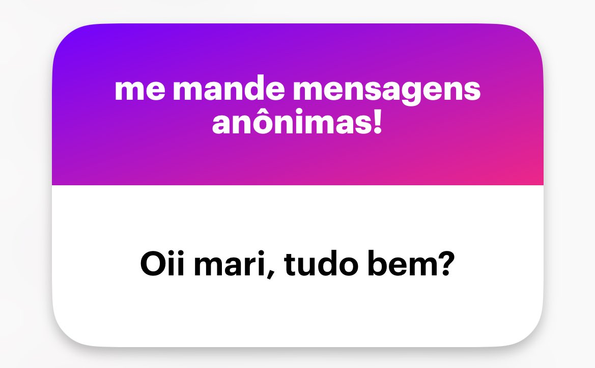oii, estou bem e vc?