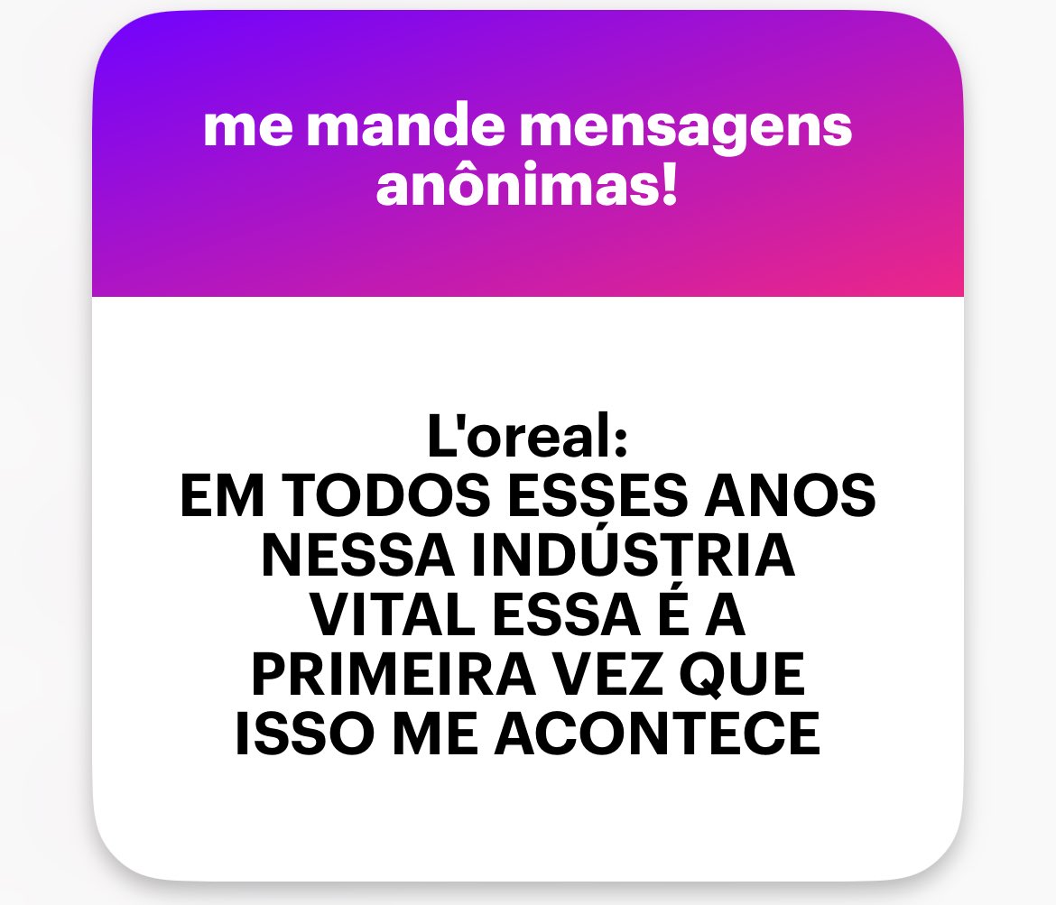 tinham que ser as chacotas das tss mesmo