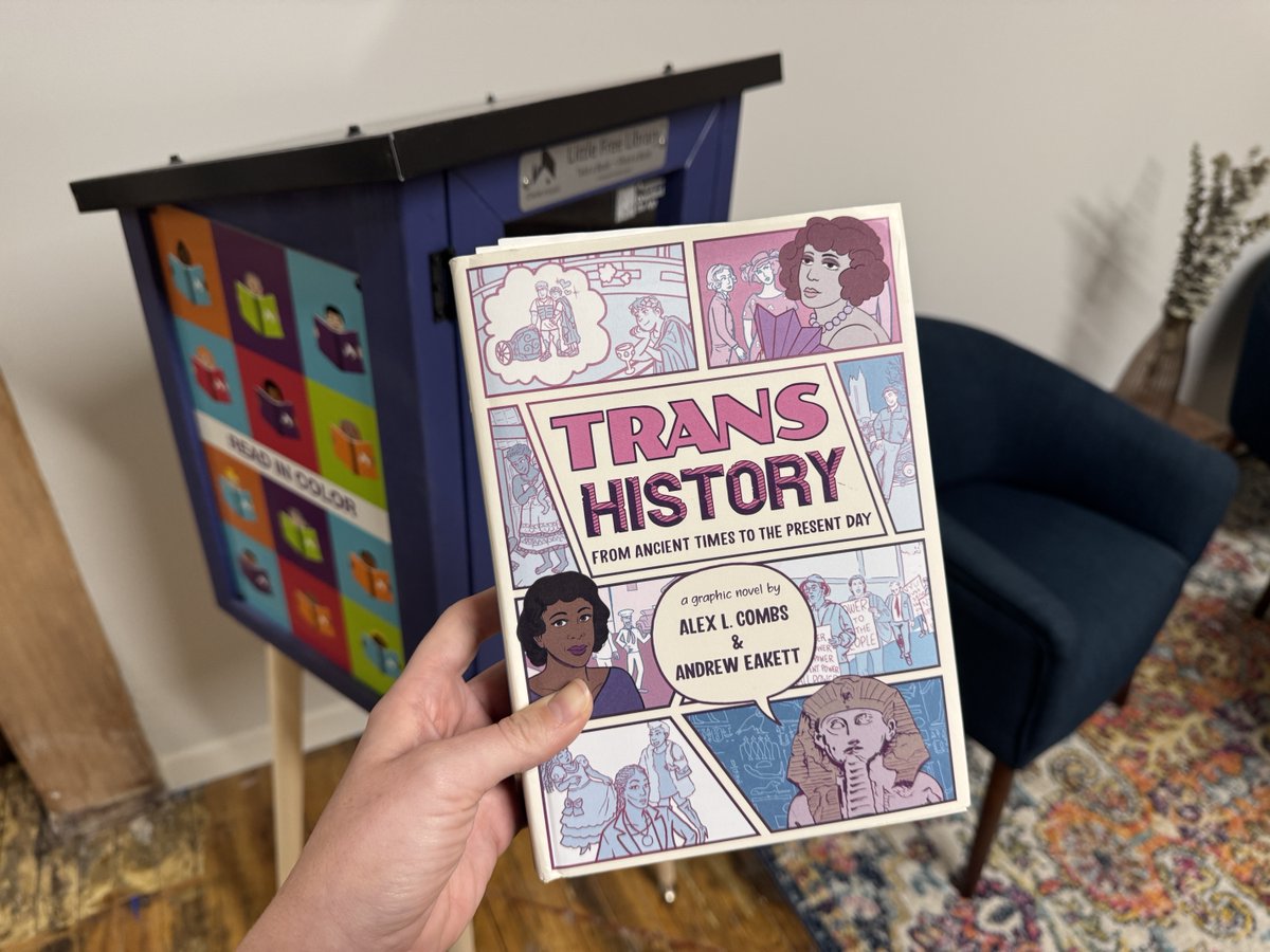 Little Free Library® (@ltlfreelibrary) on Twitter photo We're partnering with <a href="/Candlewick/">Candlewick Press</a> to give away 100 copies of TRANS HISTORY by Alex L. Combs & Andrew Eakett to 100 Little Free Library stewards and fans in the U.S.! Peruse illustrated stories, historical records, and conversations. lflib.org/books We're partnering with <a href="/Candlewick/">Candlewick Press</a> to give away 100 copies of TRANS HISTORY by Alex L. Combs & Andrew Eakett to 100 Little Free Library stewards and fans in the U.S.! Peruse illustrated stories, historical records, and conversations. lflib.org/books
