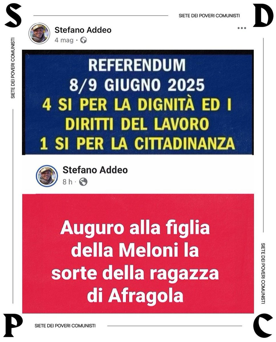 GOMBLODD's tweet photo. @DavidePerina Pure lui si è fatto aiutare da IA
E andrà a votare 
#Addeo 👇👇👇 https://t.co/qYm5ZwCWlc