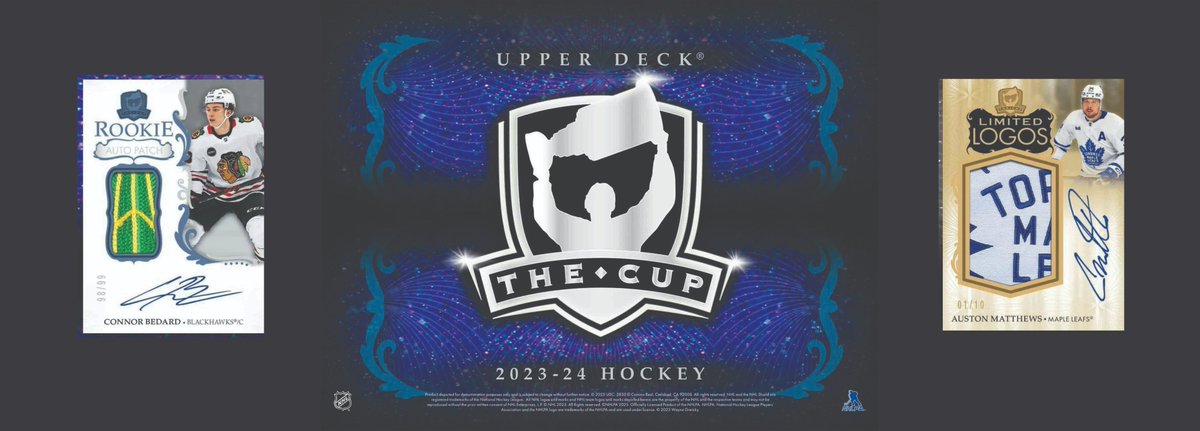 NEW !! 2023-24 Upper Deck The Cup Hockey in store Wednesday June 4th !!! Come on down !!