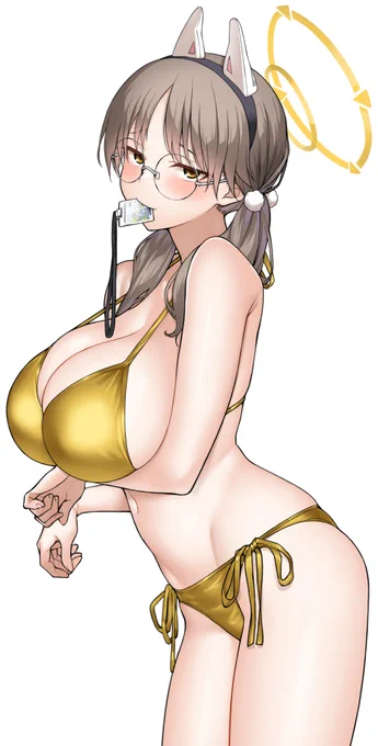 #無言で眼鏡娘をあげる見た人もやる