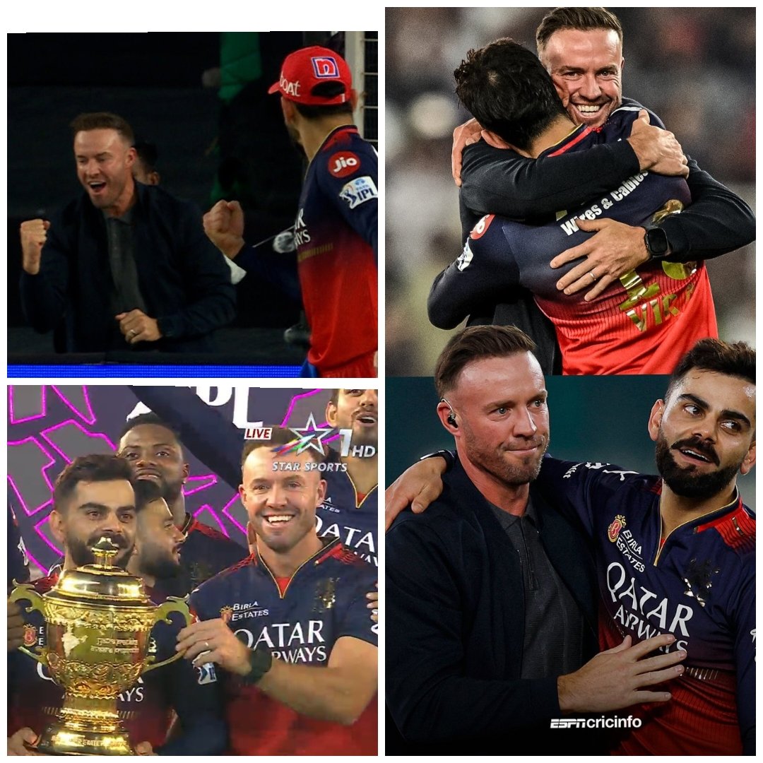 ElanGoElan66's tweet photo. Finally RCB 🔥🔥 VK 18 👑
ABD ❤️ VK

#IPLFinal2025
#RCBChampion2025
#ViratKohli𓃵 
#ABdeVilliers https://t.co/2qLIY29iXC