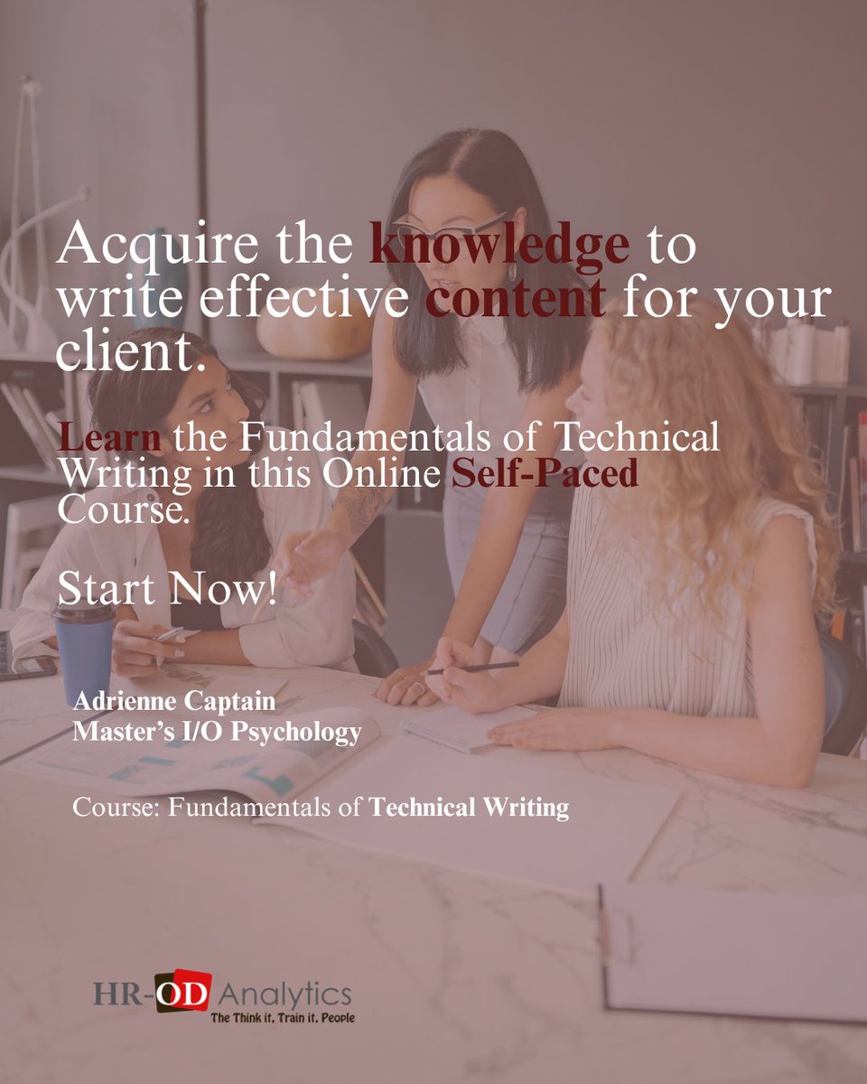 AdrienneCaptain's tweet image. Learn #TechnicalWriting and Audience Analysis from someone with multiple years writing in complex industries.  Start now:  adrienne-s-school-2b8a.thinkific.com/courses/fundam…

#TechnicalInterview #TechReview #DITA #QueryTip #StartUp #HR #IT #Writing #Technology #JobSearch #Careers #SmallBiz #Tools #Engineer