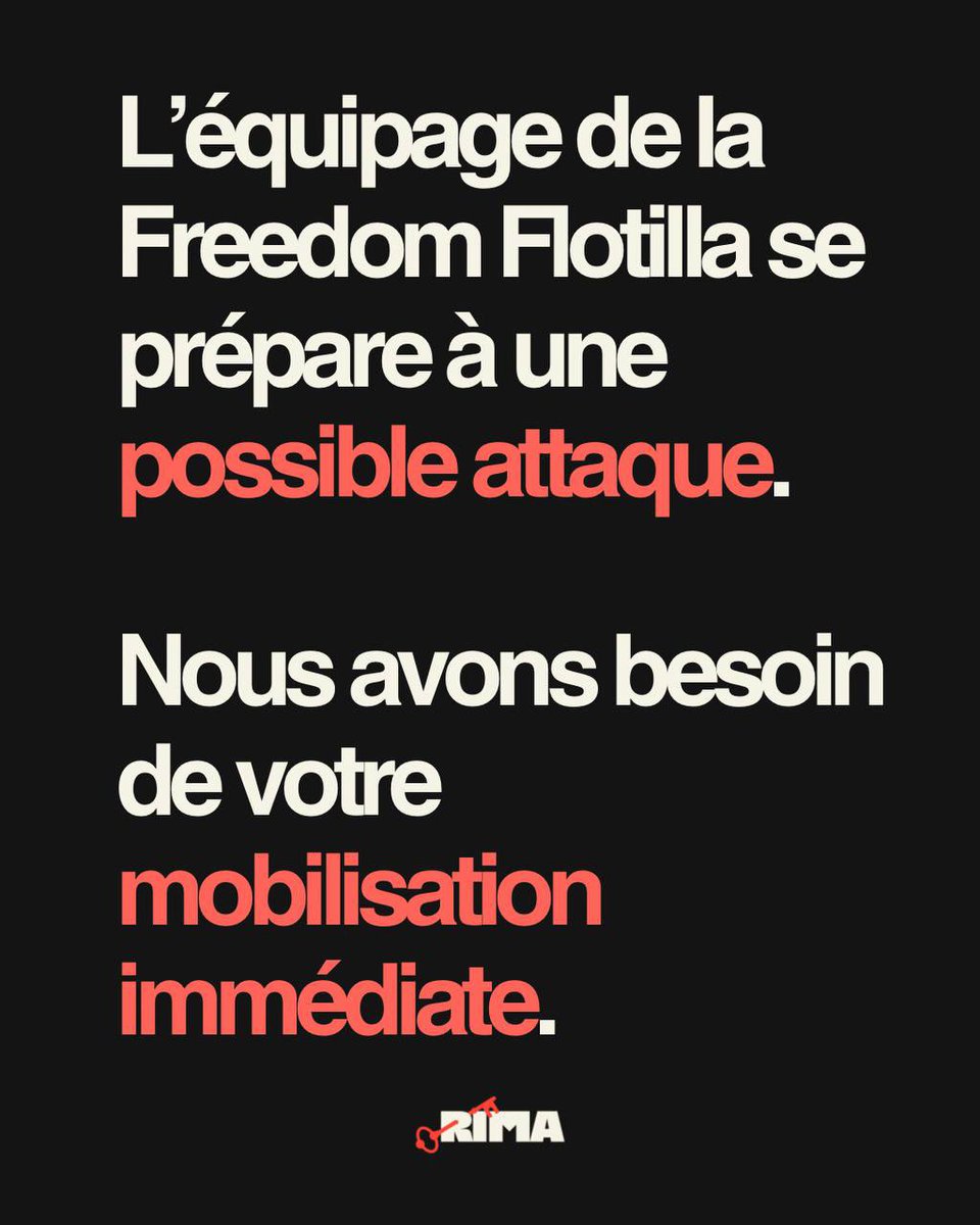 All eyes on #FreedomFlotilla !

<a href="/RimaHas/">Rima Hassan</a> <a href="/GretaThunberg/">Greta Thunberg</a>