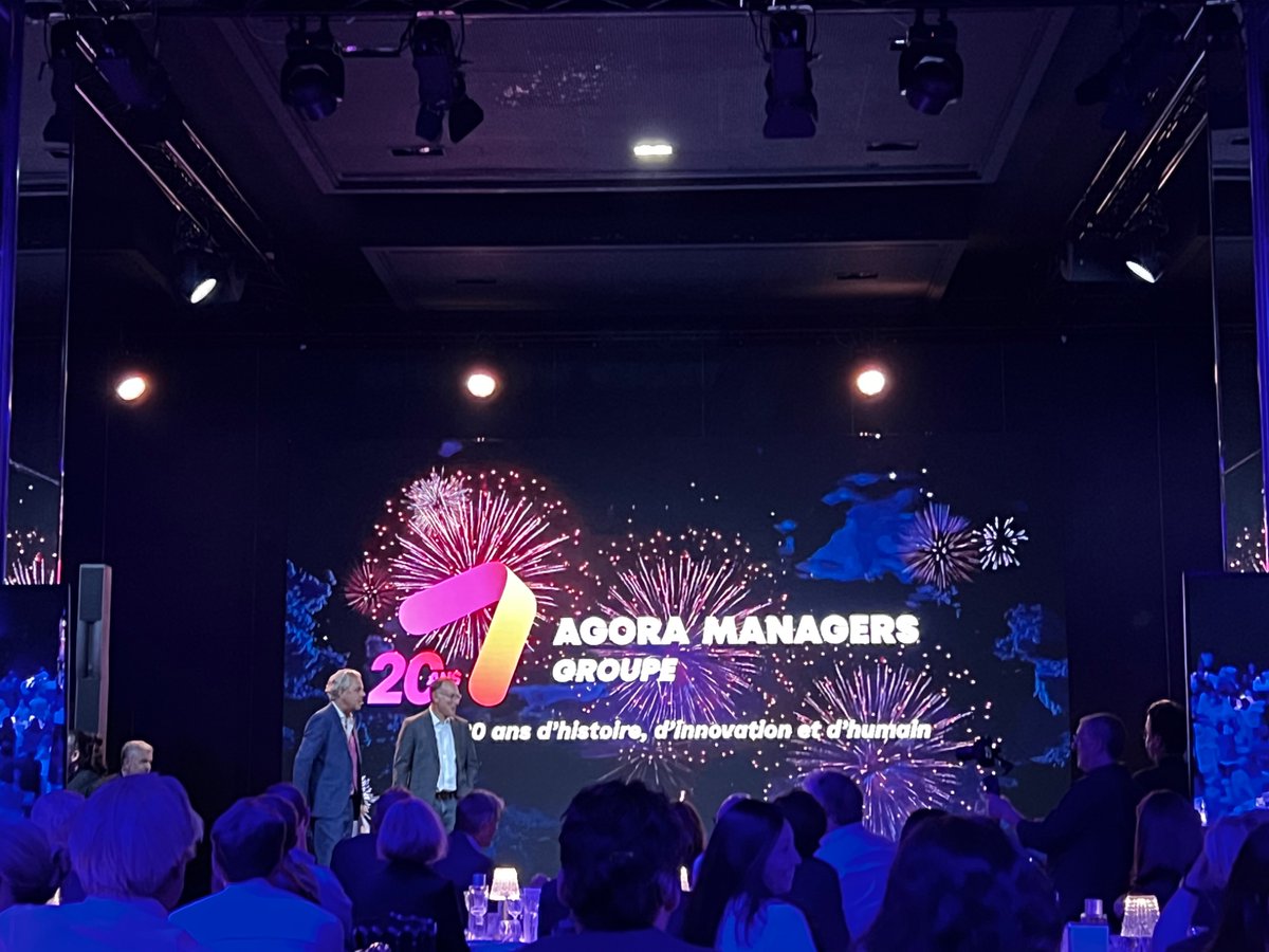 foundever_fr's tweet image. Quel beau discours pour les 20 ans d’@Agora_Managers 👏

20 ans de partages et d&apos;engagement pour l’#expérienceclient ! 

Merci pour cette belle soirée d’inspiration et de célébration.
#GalaExperienceClient