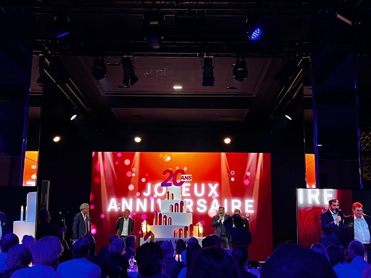 foundever_fr's tweet image. Quel beau discours pour les 20 ans d’@Agora_Managers 👏

20 ans de partages et d&apos;engagement pour l’#expérienceclient ! 

Merci pour cette belle soirée d’inspiration et de célébration.
#GalaExperienceClient