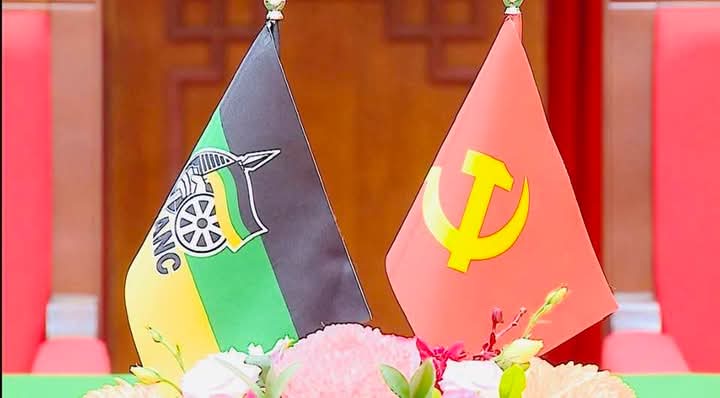 The South African public has been brainwashed into accepting this as 'normal.' One need not mention atrocities committed by communism in China, Soviet Union, to condemn such public displays from the ruling party.