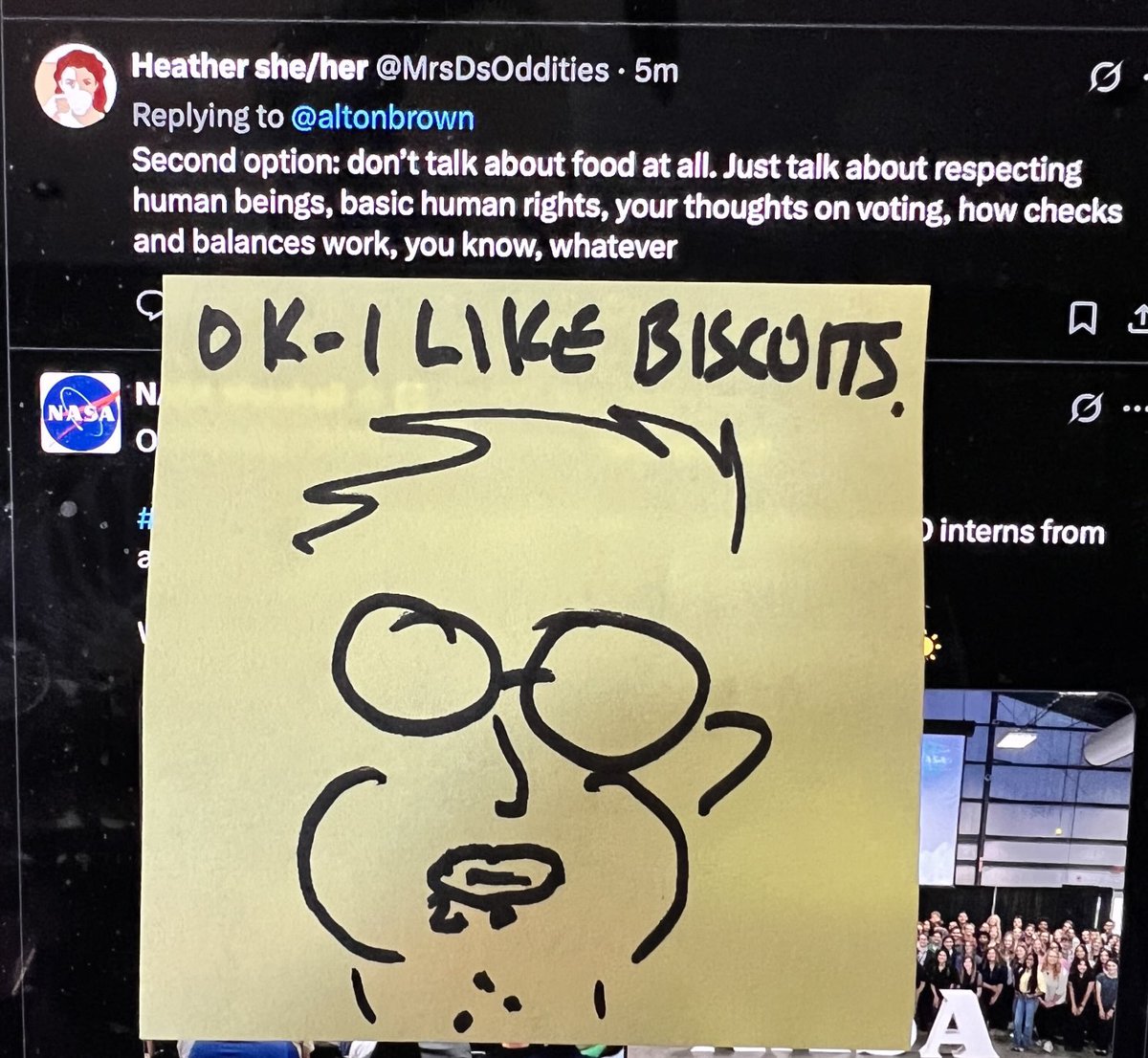 Alton Brown tweet media