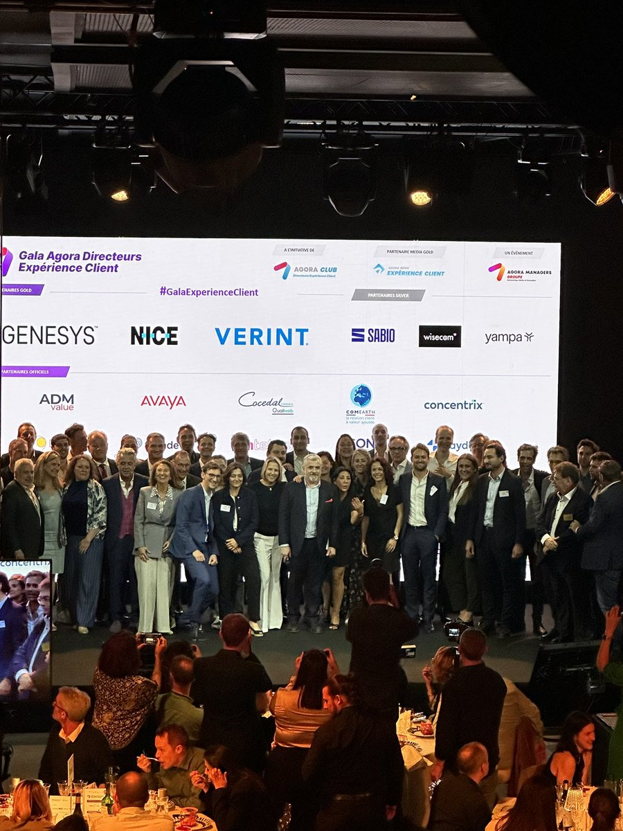 Agora_Managers's tweet image. Le #GalaExperienceClient n’aurait pas vu le jour sans nos partenaires et notre Comité éditorial, alors pour ça, mille mercis !