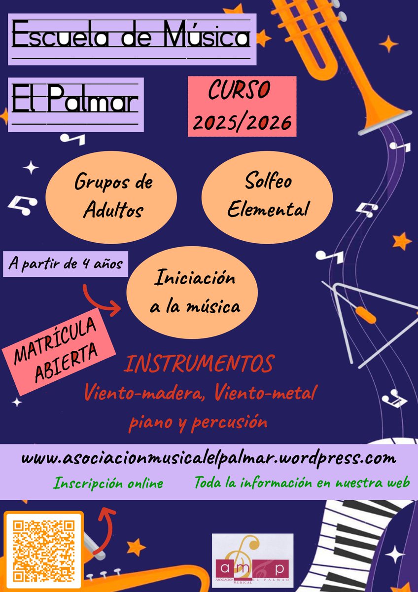 ABIERTO PLAZO DE MATRICULACION CURSO 25-26