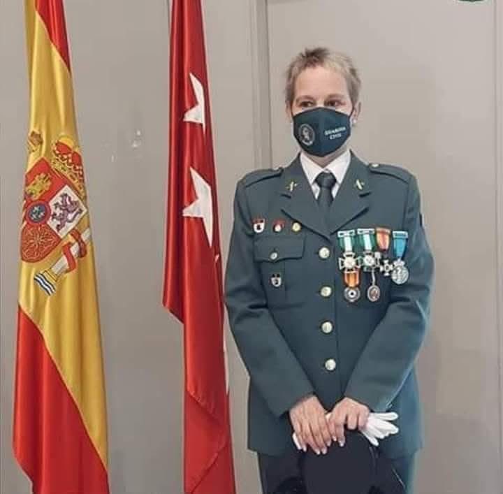 Sentimos comunicar el fallecimiento de la Guardia Civil Da. Sonia Jiménez Martín, cofundadora de RAGCE, compañera de la 97 Promoción de la Guardia Civil de Baeza (año 1991), gran profesional, muy buena compañera y bellísima persona, Sonia, descanse en paz. 🙏🏻🖤🇪🇸💚