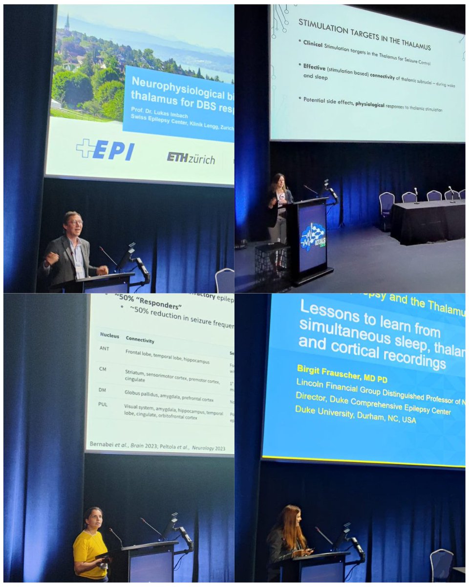 Just wrapped  up an interesting session on #epilepsy⚡️and #sleep💤! Turns out the #thalamus really doesn't sleep on its job...🤔