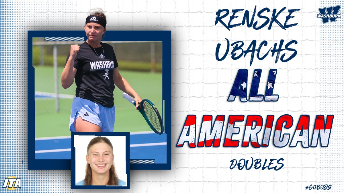 A pair of first-time All-Americans on the women's side! #GoBods 

🇺🇸 Daniela Tijaro - Doubles
🇺🇸 Renske Ubachs - Doubles