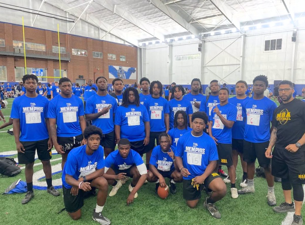 TN Charter School Center (@tncharters) on Twitter photo 🏈A BIG thank you to Sagacious Academy for sponsoring 20 student-athletes from <a href="/MbaExecs/">Memphis Business Academy</a> to attend the <a href="/uofmemphis/">University of Memphis</a> Mega Football Camp! What an incredible opportunity for these rising stars to learn, grow, and get valuable exposure to college coaches. Big things ahead! #TNCharters 🏈A BIG thank you to Sagacious Academy for sponsoring 20 student-athletes from <a href="/MbaExecs/">Memphis Business Academy</a> to attend the <a href="/uofmemphis/">University of Memphis</a> Mega Football Camp! What an incredible opportunity for these rising stars to learn, grow, and get valuable exposure to college coaches. Big things ahead! #TNCharters