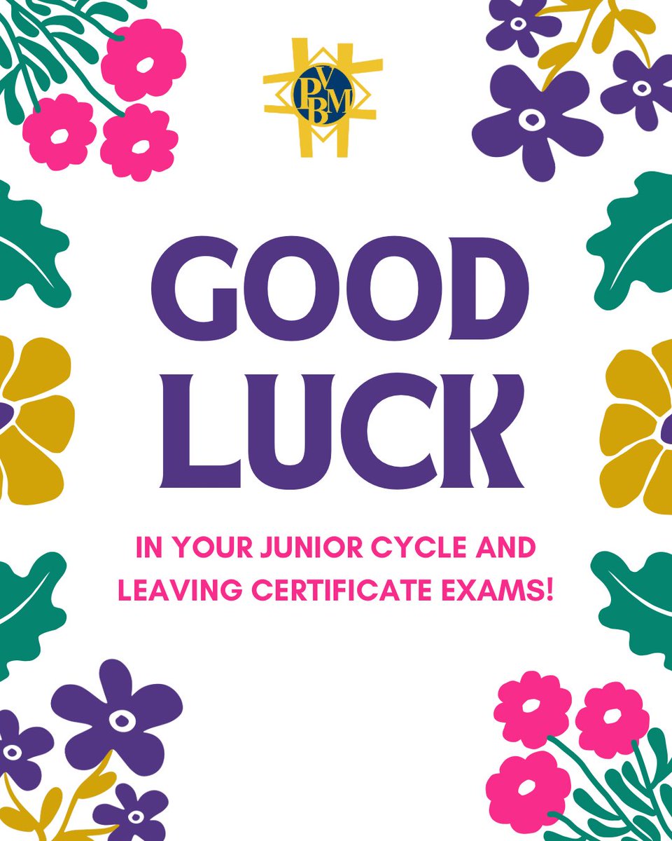 colnanonagle's tweet image. Best of luck to all our 3rd & 6th Year students starting their Junior Cycle and Leaving Certificate exams tomorrow. Believe in yourselves, you've got this! @CeistTrust
