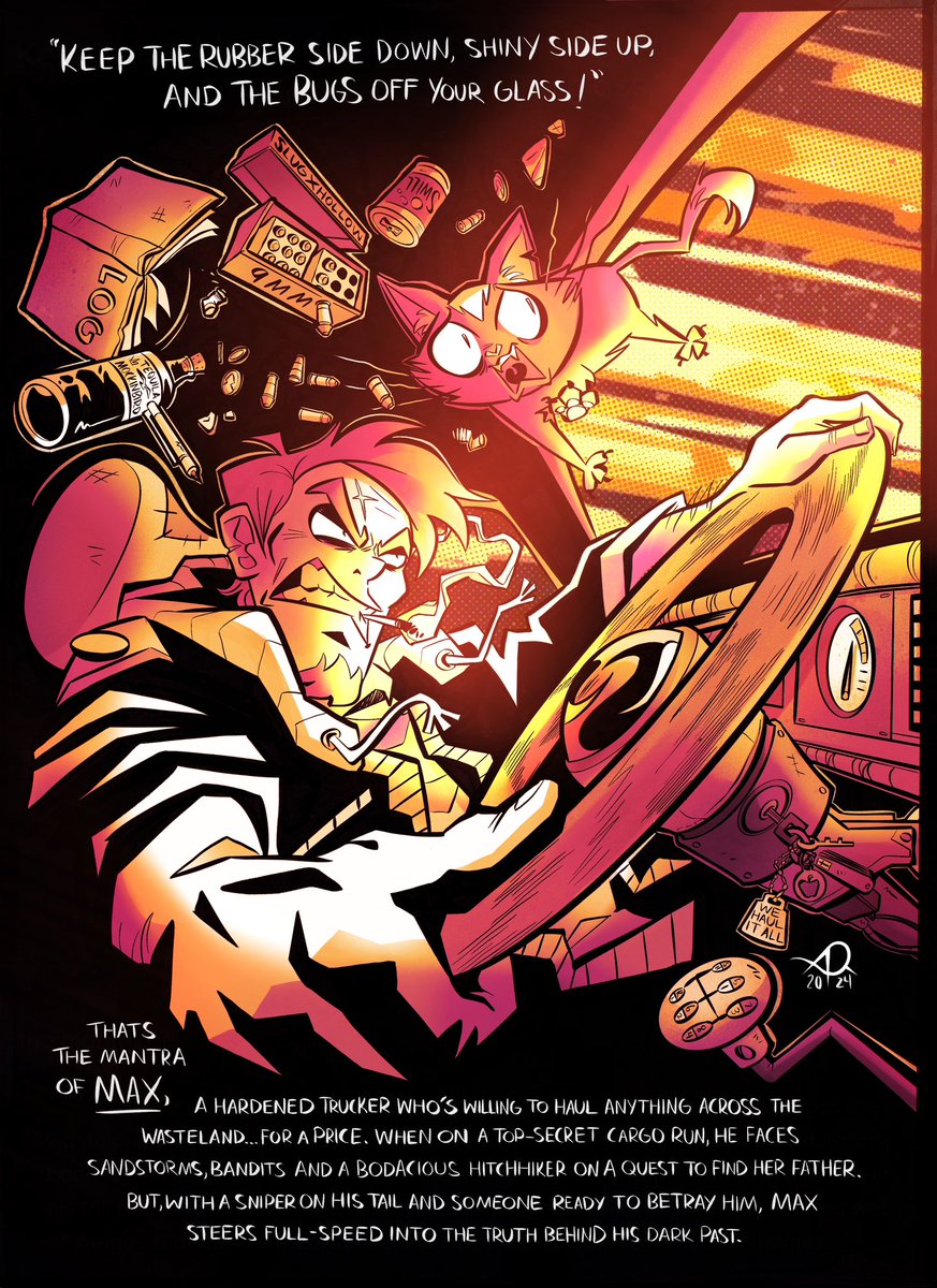 ANDYMAX (@andymaxart) on Twitter photo 🚛 Hey everyone, as requested, I threw the first two chapters of my old series “CARGO” up on my P🅰️TREON.
It’s got mostly Hidden Curves pinups and NSFWs 😅…but you can download the 60 page PDF of CARGO as well as read it free on <a href="/globalcomix/">GlobalComix</a>
maybe I’ll return to the series or 🚛 Hey everyone, as requested, I threw the first two chapters of my old series “CARGO” up on my P🅰️TREON.
It’s got mostly Hidden Curves pinups and NSFWs 😅…but you can download the 60 page PDF of CARGO as well as read it free on <a href="/globalcomix/">GlobalComix</a>
maybe I’ll return to the series or